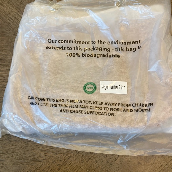 NWT Henny & Lev Honey crossbody tote - Picture 3 of 5